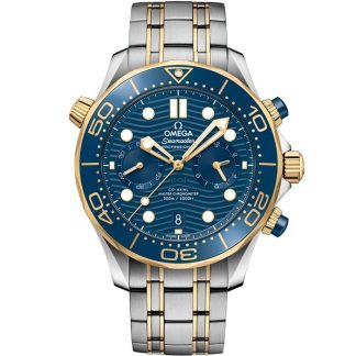 Omega Seamaster Diver 300M 44 mm, acier - or jaune sur acier - or jaune 210.20.44.51.03.001