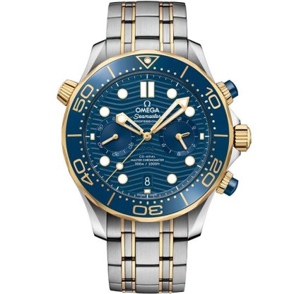 Omega Seamaster Diver 300M 44 mm, acier - or jaune sur acier - or jaune 210.20.44.51.03.001