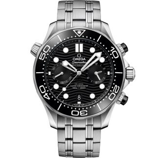 Omega Seamaster Diver 300M 44 mm, acier sur acier 210.30.44.51.01.001