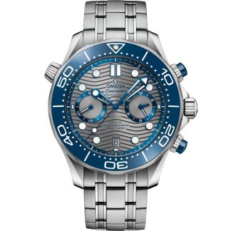 Omega Seamaster Diver 300M 44 mm, acier sur acier 210.30.44.51.06.001