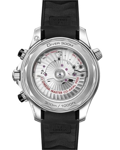 Omega Seamaster Diver 300M 44 mm, acier sur bracelet caoutchouc 210.32.44.51.01.001 – Image 2