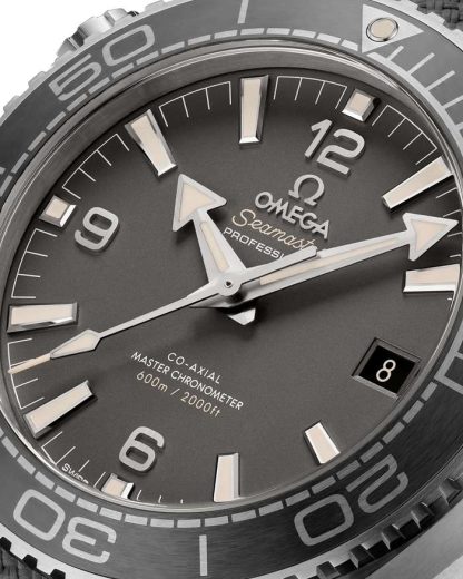 Omega Seamaster Planet Ocean 600M 43,5 mm, acier sur bracelet caoutchouc 215.32.44.21.01.002 – Image 3