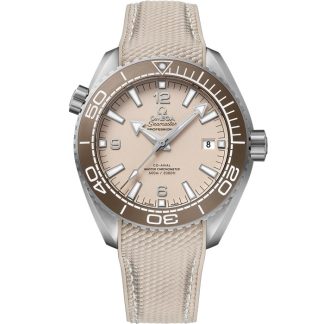 Omega Seamaster Planet Ocean 600M 43,5 mm, acier sur bracelet caoutchouc 215.32.44.21.09.001