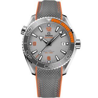 Omega Seamaster Planet Ocean 600M 43,5 mm, titane sur bracelet caoutchouc 215.92.44.21.99.001