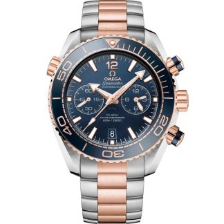 Omega Seamaster Planet Ocean 600M 45,5 mm, acier - or « Sedna™ » sur acier - or « Sedna™ » 215.20.46.51.03.001