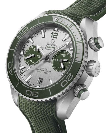 Omega Seamaster Planet Ocean 600M 45,5 mm, acier sur bracelet caoutchouc 215.32.46.51.06.001 – Image 4