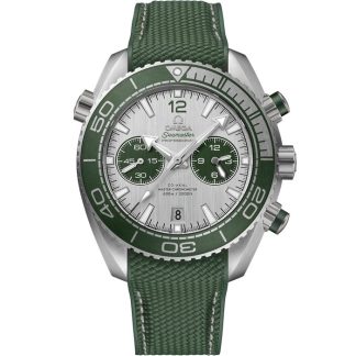Omega Seamaster Planet Ocean 600M 45,5 mm, acier sur bracelet caoutchouc 215.32.46.51.06.001