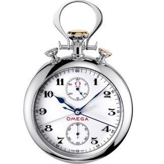Omega Specialities Montre de poche olympique 1932 70 mm, or blanc 5110.20.00