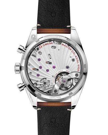 Omega Speedmaster '57 40,5 mm, acier sur bracelet en cuir 332.12.41.51.01.001 – Image 2