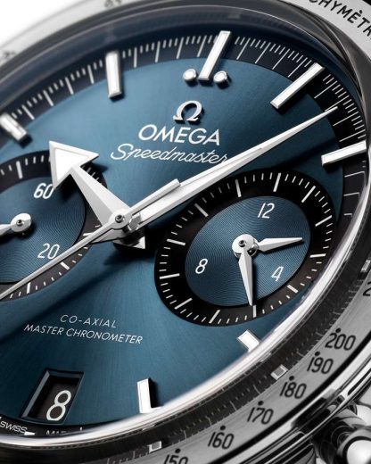 Omega Speedmaster '57 40,5 mm, acier sur bracelet en cuir 332.12.41.51.03.001 – Image 3