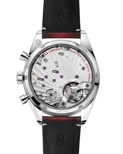 Omega Speedmaster '57 40,5 mm, acier sur bracelet en cuir 332.12.41.51.11.001 – Image 2