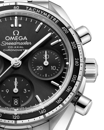 Omega Speedmaster 38 38 mm, acier sur acier 324.30.38.50.01.001 – Image 3