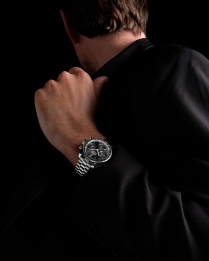 Omega Speedmaster 38 38 mm, acier sur acier 324.30.38.50.01.001 – Image 4