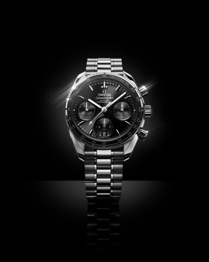 Omega Speedmaster 38 38 mm, acier sur acier 324.30.38.50.01.001 – Image 5