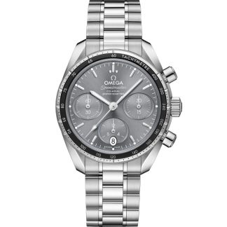 Omega Speedmaster 38 38 mm, acier sur acier 324.30.38.50.06.001
