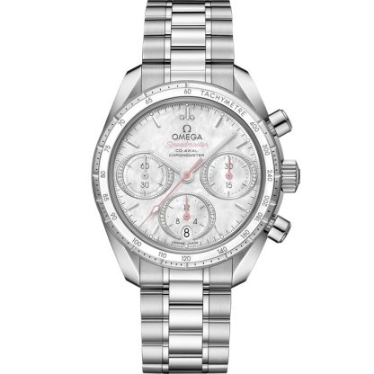 Omega Speedmaster 38 38 mm, acier sur acier 324.30.38.50.55.001