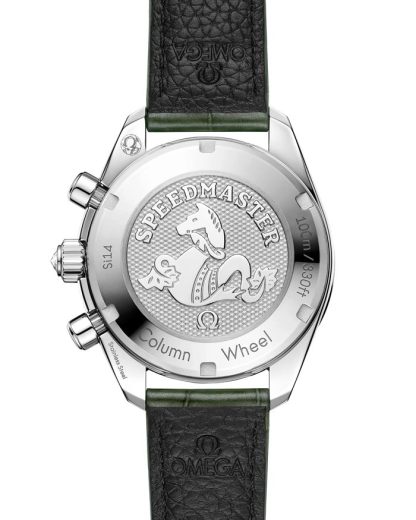 Omega Speedmaster 38 38 mm, acier sur alligator 324.18.38.50.60.001 – Image 2