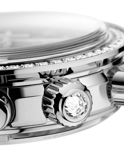 Omega Speedmaster 38 38 mm, acier sur alligator 324.18.38.50.60.001 – Image 3