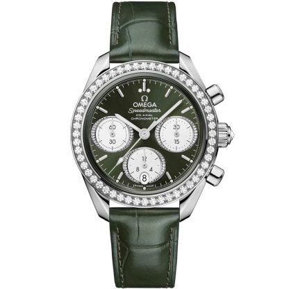 Omega Speedmaster 38 38 mm, acier sur alligator 324.18.38.50.60.001