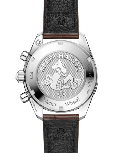 Omega Speedmaster 38 38 mm, acier sur alligator 324.18.38.50.63.001 – Image 2