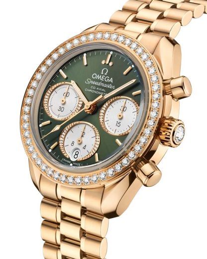 Omega Speedmaster 38 38 mm, or Moonshine™ sur or Moonshine™ 324.55.38.50.60.001 – Image 3