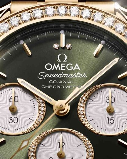 Omega Speedmaster 38 38 mm, or Moonshine™ sur or Moonshine™ 324.55.38.50.60.001 – Image 6