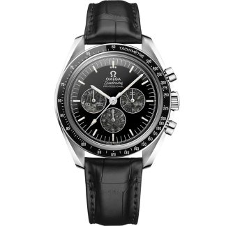Omega Speedmaster Calibre 321 42 mm, platine sur bracelet en cuir 311.93.42.30.99.001