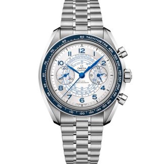 Omega Speedmaster Chronoscope 43 mm, acier sur acier 329.30.43.51.02.001