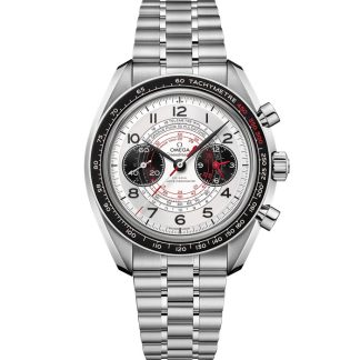 Omega Speedmaster Chronoscope 43 mm, acier sur acier 329.30.43.51.02.002