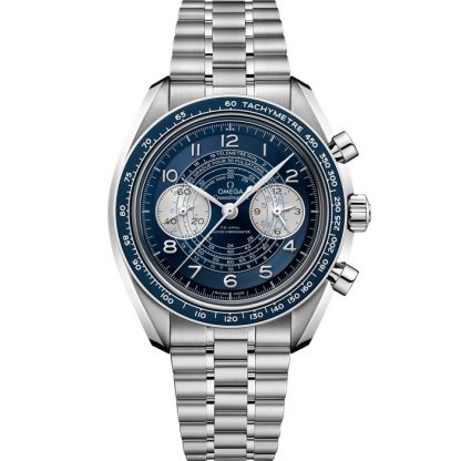 Omega Speedmaster Chronoscope 43 mm, acier sur acier 329.30.43.51.03.001