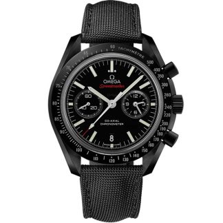 Omega Speedmaster Dark Side of the Moon 44,25 mm, céramique noire sur bracelet en nylon avec boucle déployante 311.92.44.51.01.007