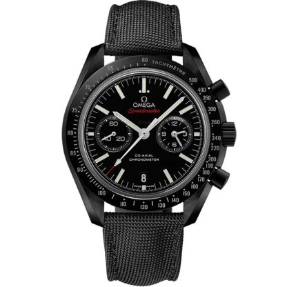 Omega Speedmaster Dark Side of the Moon 44,25 mm, céramique noire sur bracelet en nylon avec boucle déployante 311.92.44.51.01.007