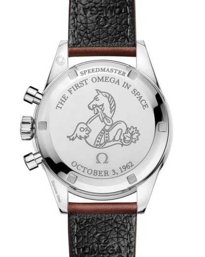 Omega Speedmaster First OMEGA in Space 39,7 mm, acier sur bracelet en cuir 310.32.40.50.06.002 – Image 2