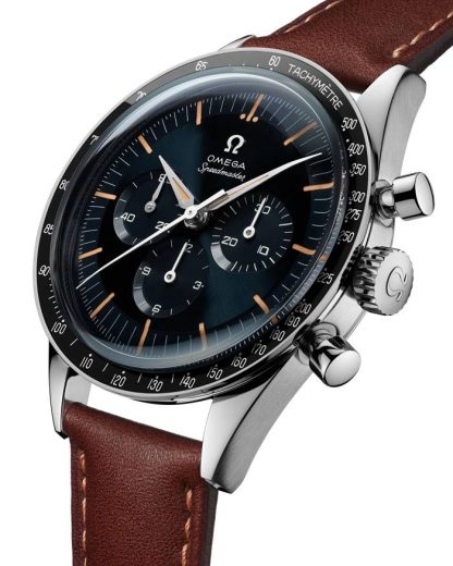 Omega Speedmaster First OMEGA in Space 39,7 mm, acier sur bracelet en cuir 310.32.40.50.06.002 – Image 3