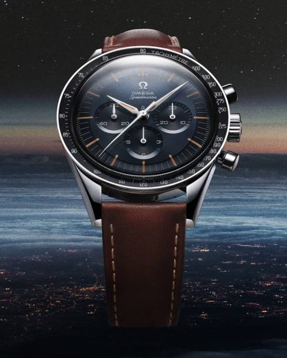 Omega Speedmaster First OMEGA in Space 39,7 mm, acier sur bracelet en cuir 310.32.40.50.06.002 – Image 5