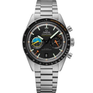 Omega Speedmaster Pilot 40,85 mm, acier sur acier 332.10.41.51.01.002