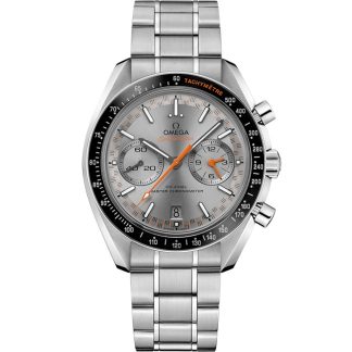 Omega Speedmaster Racing 44,25 mm, acier sur acier 329.30.44.51.06.001