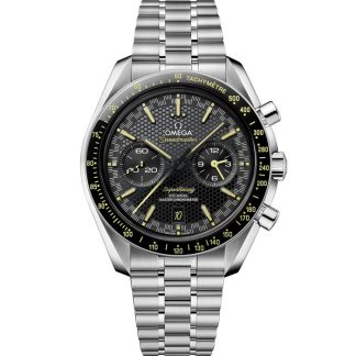 Omega Speedmaster Super Racing 44,25 mm, acier sur acier 329.30.44.51.01.003