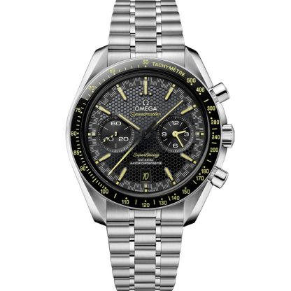 Omega Speedmaster Super Racing 44,25 mm, acier sur acier 329.30.44.51.01.003