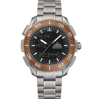 Omega Speedmaster X-33 Marstimer 45 mm, titane sur titane 318.90.45.79.01.003