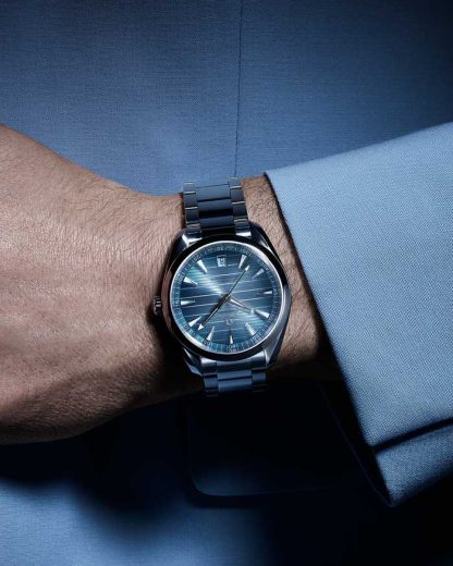 Omega Summer Blue Seamaster Aqua Terra 150M 41 mm, acier sur acier 220.10.41.21.03.005 – Image 4