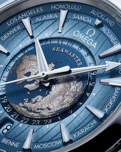 Omega Summer Blue Seamaster Aqua Terra 150M 43 mm, acier sur bracelet caoutchouc 220.12.43.22.03.002 – Image 3