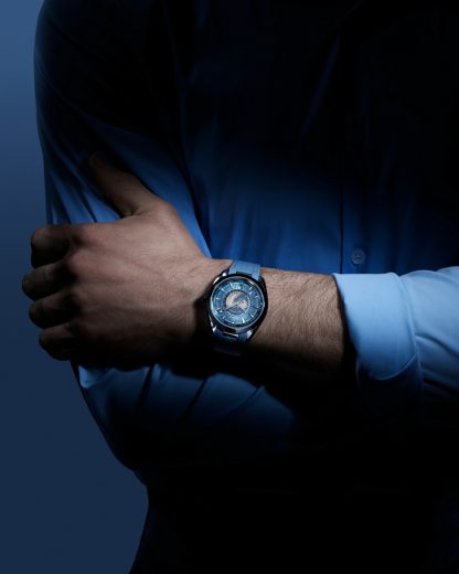 Omega Summer Blue Seamaster Aqua Terra 150M 43 mm, acier sur bracelet caoutchouc 220.12.43.22.03.002 – Image 4