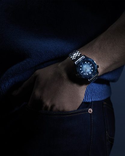 Omega Summer Blue Seamaster Diver 300M 42 mm, acier sur acier 210.30.42.20.03.003 – Image 4