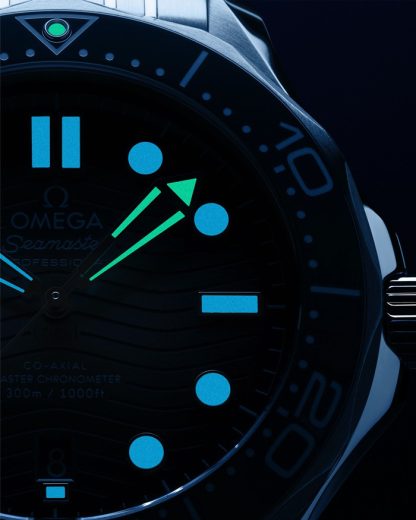 Omega Summer Blue Seamaster Diver 300M 42 mm, acier sur bracelet caoutchouc 210.32.42.20.03.002 – Image 5