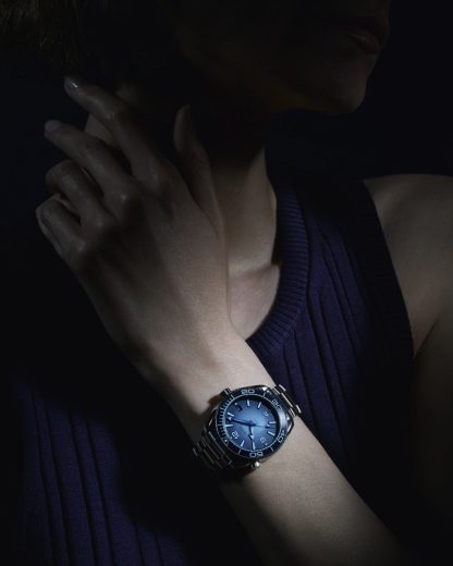 Omega Summer Blue Seamaster Planet Ocean 600M 39,5 mm, acier sur acier 215.30.40.20.03.002 – Image 4
