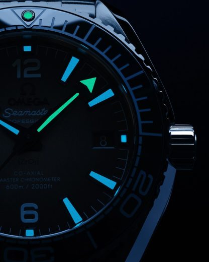 Omega Summer Blue Seamaster Planet Ocean 600M 39,5 mm, acier sur acier 215.30.40.20.03.002 – Image 6