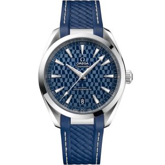 Omega « Tokyo 2020 » Édition Limitée Seamaster Aqua Terra 150M 41 mm, acier sur bracelet caoutchouc 522.12.41.21.03.001