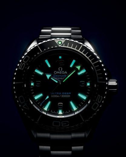 Omega Ultra Deep Seamaster Planet Ocean 6000M 45,5 mm, O-MEGASTEEL sur O-MEGASTEEL 215.30.46.21.03.001 – Image 4