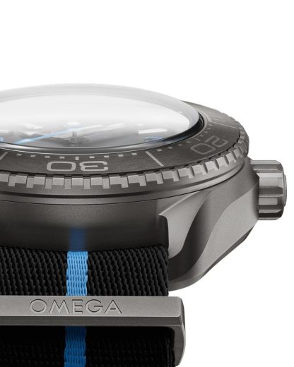 Omega Ultra Deep Seamaster Planet Ocean 6000M 45,5 mm, titane sur bracelet NATO 215.92.46.21.01.001 – Image 4